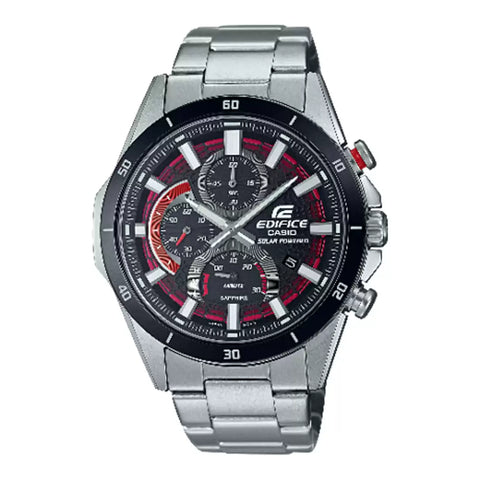 EX539 CASIO | Edifice EFS-S610DB-1AVUDF Black Chrono Watch (Men) - Buy Now at Sai Creations Watches