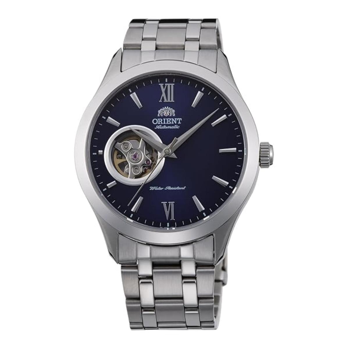ORIENT Contemporary Open Heart Skeleton Automatic Men's Watch FAG03001D0