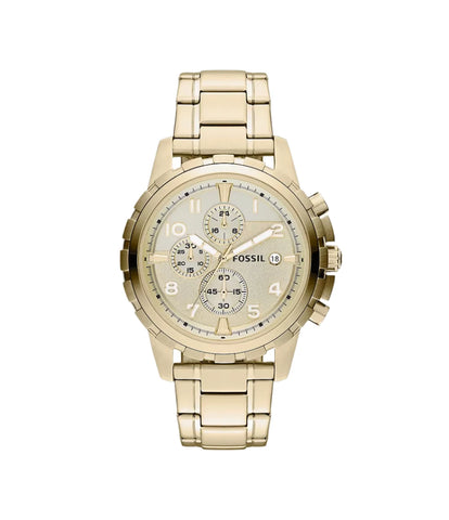 FS4867 FOSSIL | Dean Chronograph Gold-Tone Watch (Men) - Buy Now at Sai Creations Watches