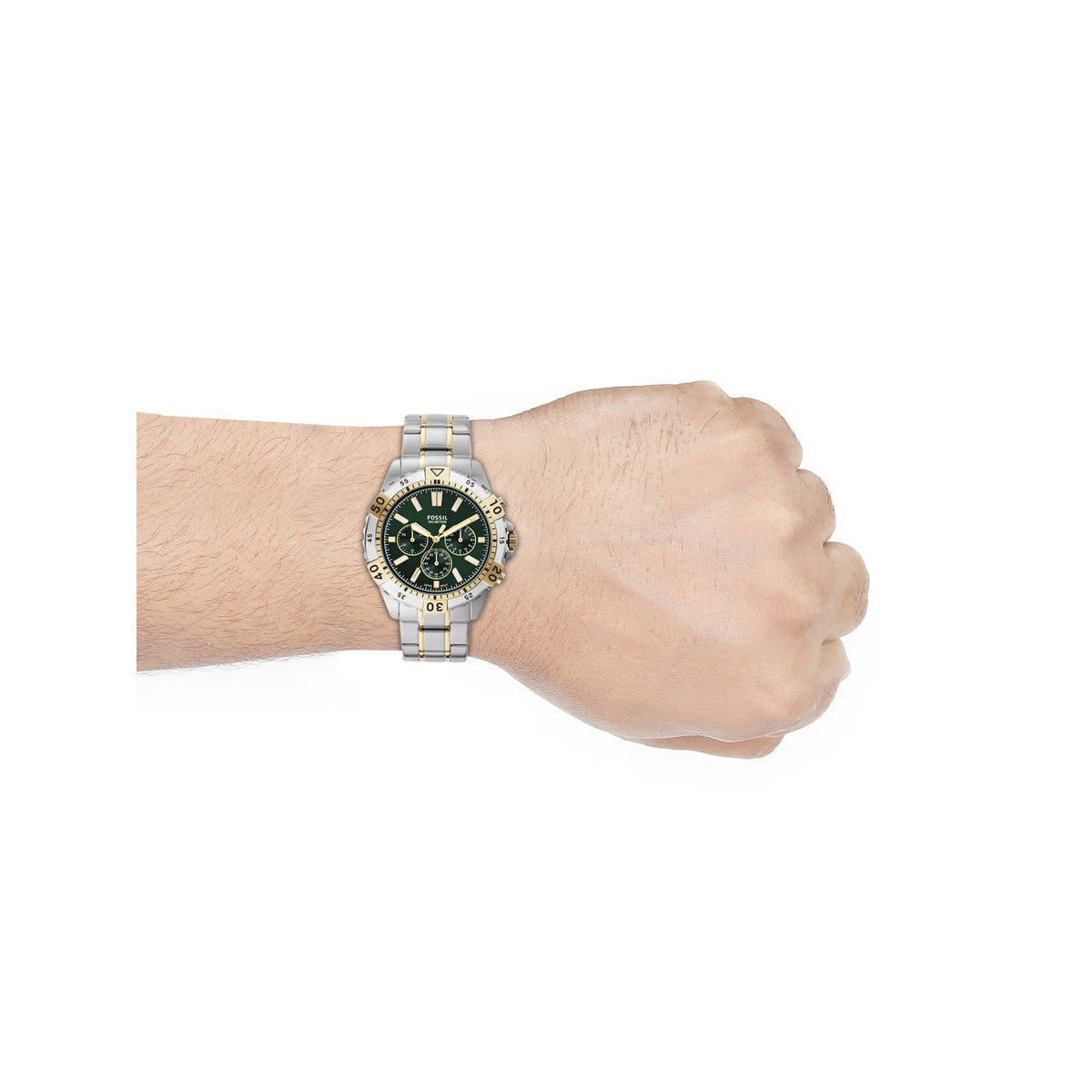 Fossil Quartz Garrett Multicolor Dial Chronograph Men's Watch FS5622