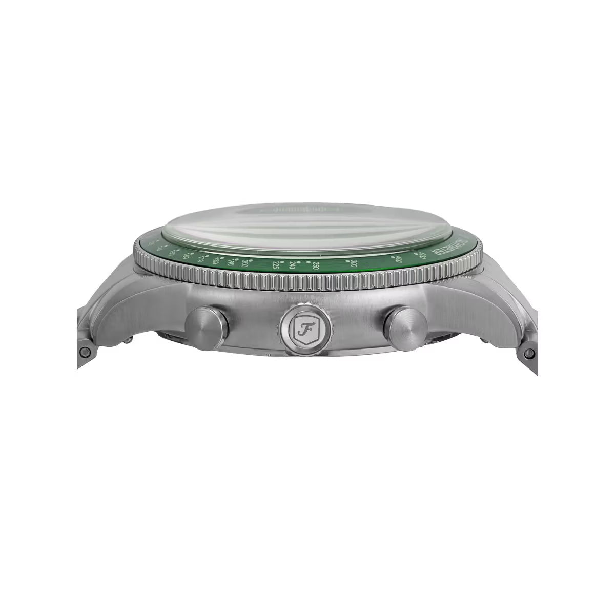 Fossil Sport Tourer Quartz Green Dial Chronograph Stainless Steel Men Watch FS6048