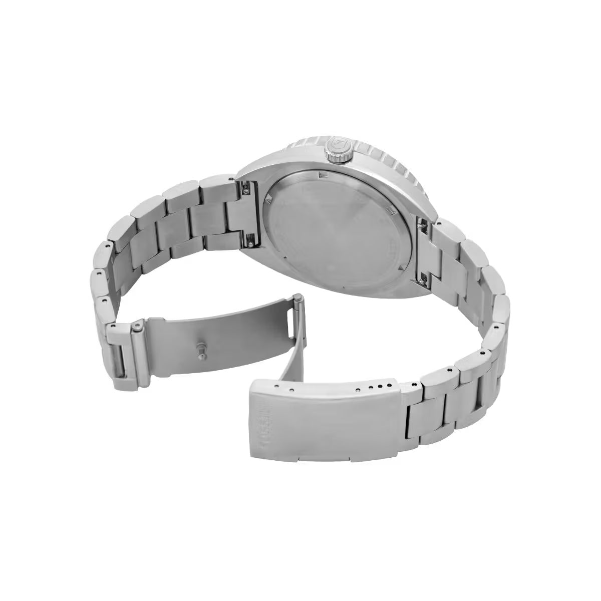 Fossil Breaker Quartz White Dial Analog Stainless Steel Men Watch FS6063