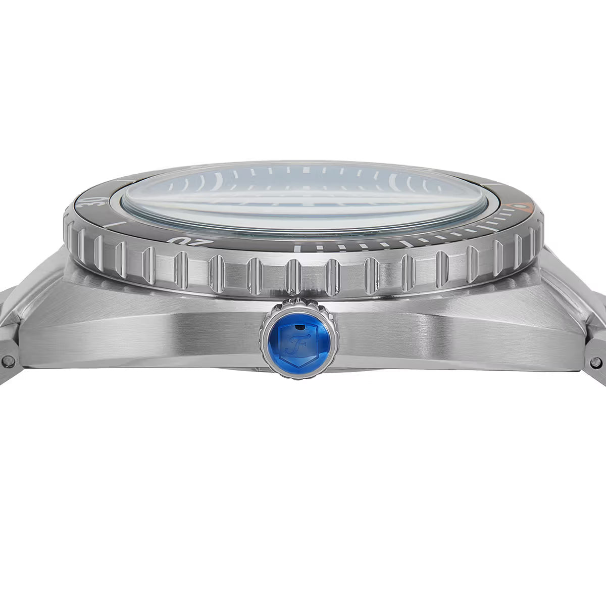 Fossil Breaker Quartz Blue Dial Analog Stainless Steel Men Watch FS6064