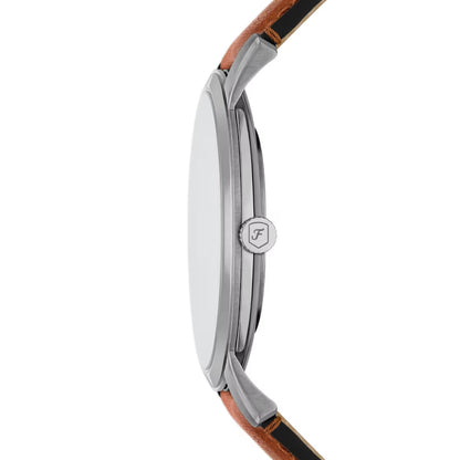 Fossil Minimalist Quartz Green Dial Three-Hand Men's Watch FS6094