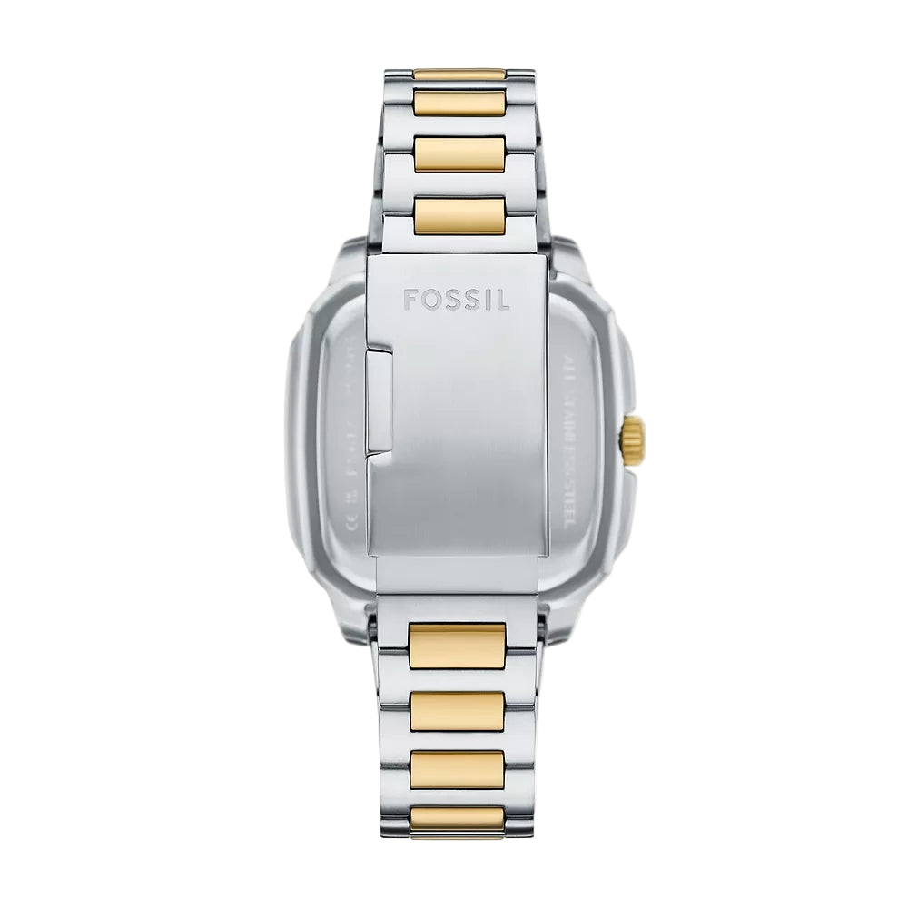 Fossil Quartz Black Dial With Date Three-Hand Men Watch FS6123