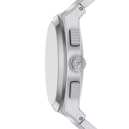 Fossil Everett Quartz Grey Dial Chronograph Watch For Men FS6128