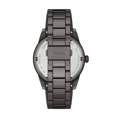 Fossil Pearson Multifunction Black Dial Analog Men's Watch FS6136