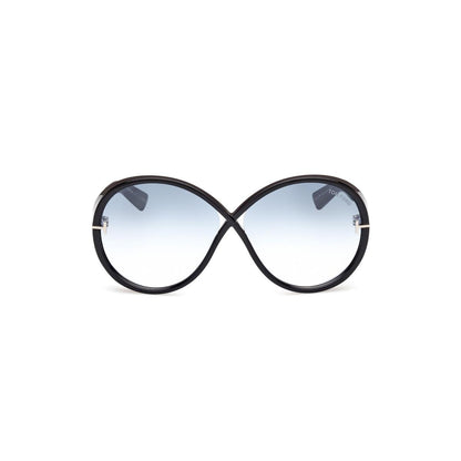 Sunglasses with a unique design on a white background