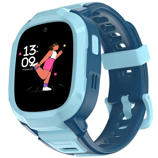 Noise Junior Explorer 2 Kids Smartwatch – 4G SIM, 2-Way Video & Voice Calls, Real-Time GPS, Geofencing, IP68, SOS Alerts (Frost Pop)