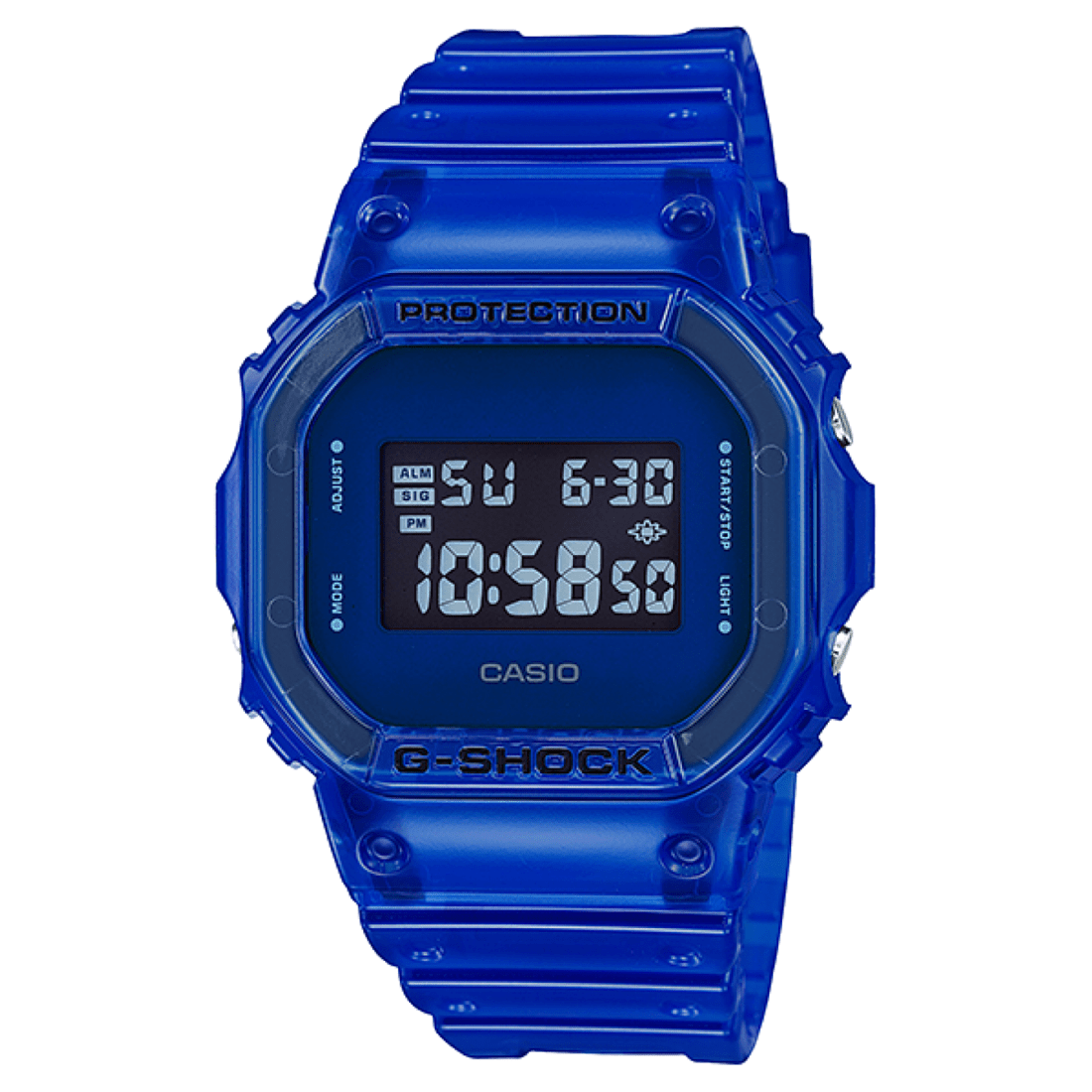 G1003 CASIO | DIGITAL DW-5600SB-2DR Blue Watch (Men)