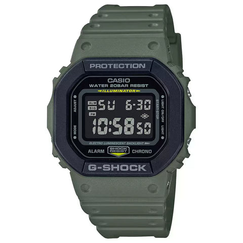 G1015 CASIO | G-SHOCK DW-5610SU-3DR Green Digital Watch (Men) - Buy Now at Sai Creations Watches