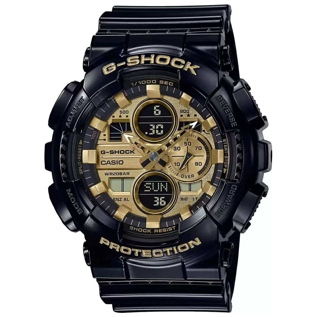 G1021 CASIO G-SHOCK |  Black Analog-Digital Watch (Men)