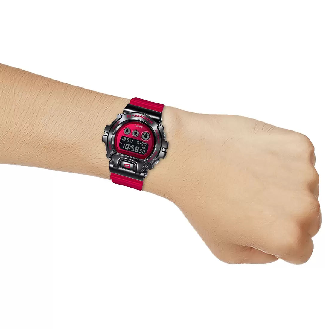 G1026 | CASIO G-SHOCK GM-6900B-4DR Red Digital - Men's Watch