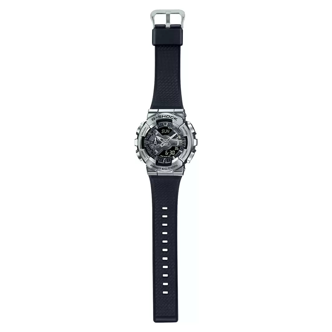 G1051 | CASIO G-SHOCK GM-110-1ADR Black Analog-Digital - Men's Watch