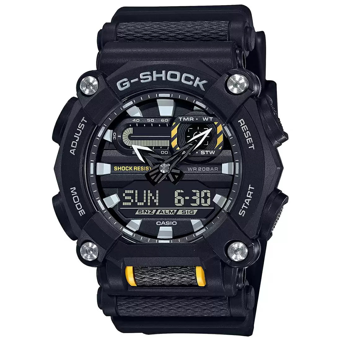 G1057 | CASIO G-SHOCK GA-900-1ADR Black Analog-Digital - Men's Watch