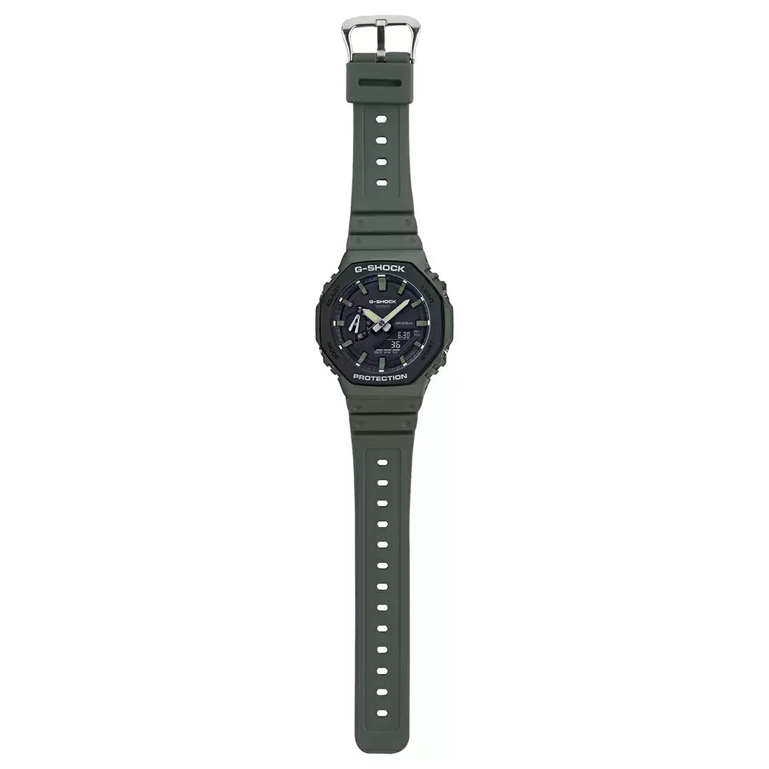 G1065 | CASIO G-SHOCK GA-2110SU-3ADR Green Carbon Core Guard - Men's Watch