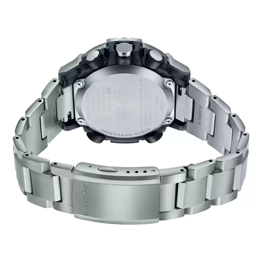 G1078 | CASIO G-SHOCK GST-B300SD-1ADR Silver Bluetooth Connect - Men's Watch