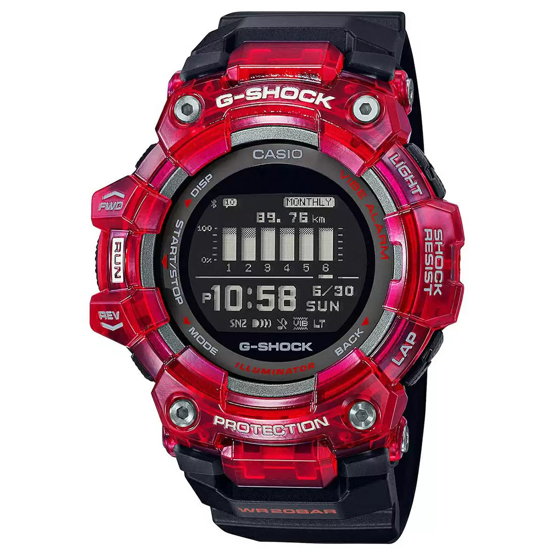 G1094 CASIO | G-SHOCK Red Smartwatch - Men's Watch