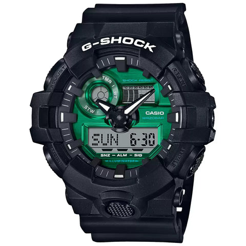 G1128 | CASIO G-SHOCK GA-700MG-1ADR Black Analog-Digital - Men's Watch - Buy Now at Sai Creations Watches