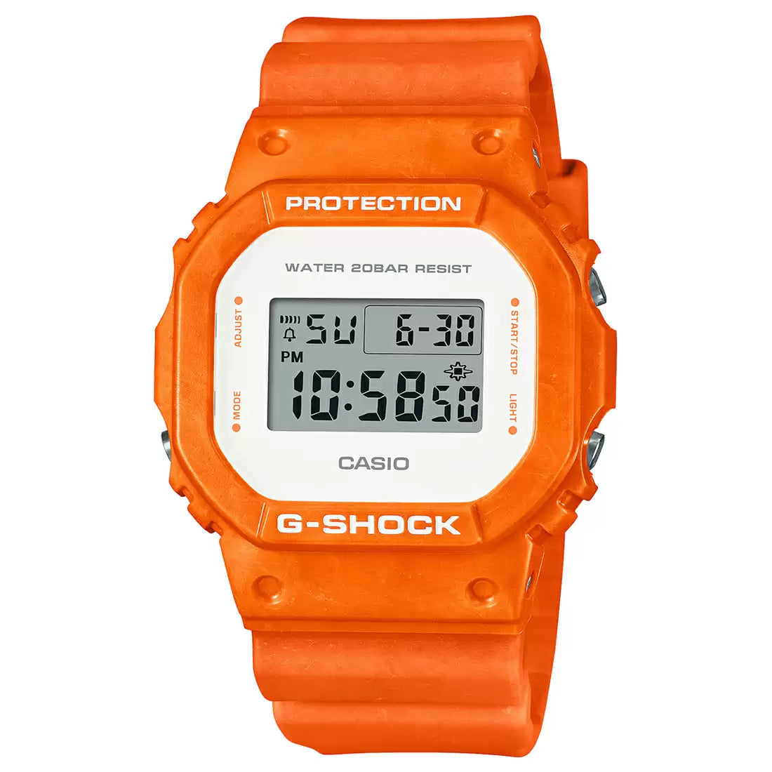 G1131 CASIO | G-SHOCK DW-5600WS-4DR Orange Digital - Men's Watch