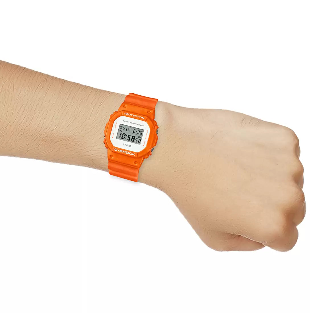 G1131 | CASIO G-SHOCK DW-5600WS-4DR Orange Digital - Men's Watch