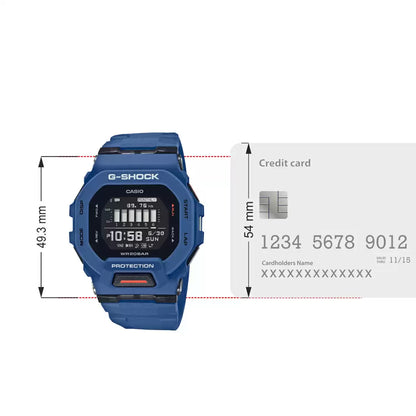 G1147 | CASIO G-SHOCK GBD-200-2DR Blue G-Squad Connect Men’s Watch