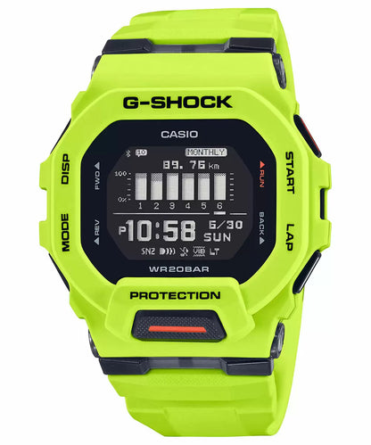 G1148 | CASIO G-SHOCK GBD-200-2DR Green G-Squad Connect Men’s Watch