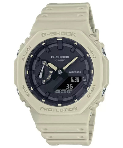 G1157 CASIO | G-SHOCK GA-2100-5ADR Beige Carbon Core Guard Men’s Watch - Buy Now at Sai Creations Watches