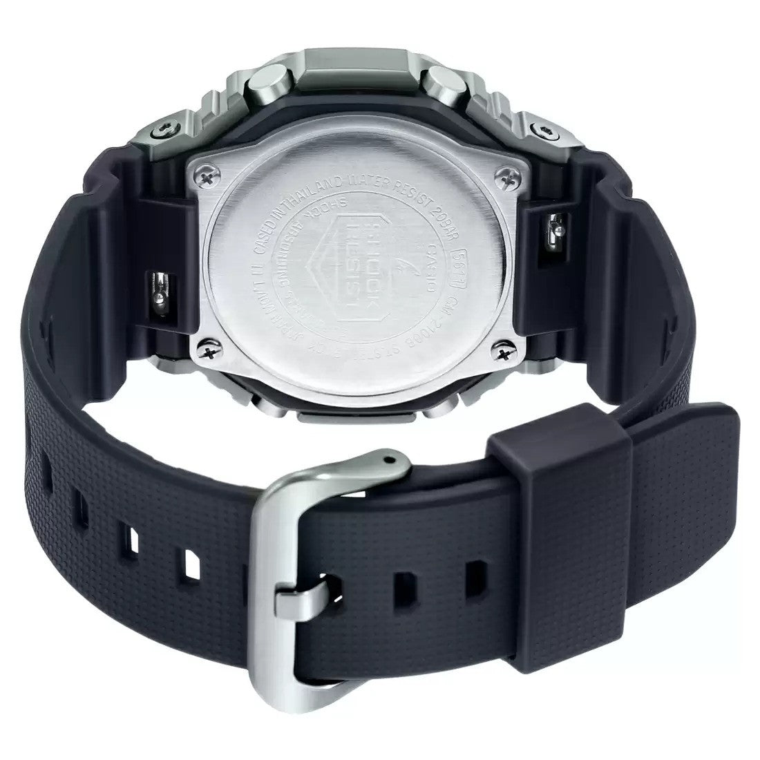 G1159 CASIO | G-SHOCK GM-2100-1ADR Grey Metal Covered Men’s Watch