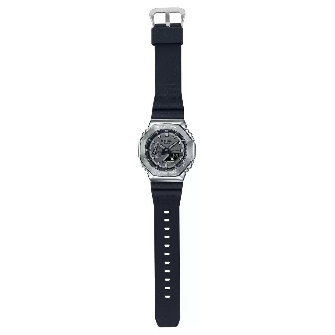 G1159 CASIO | G-SHOCK GM-2100-1ADR Grey Metal Covered Men’s Watch