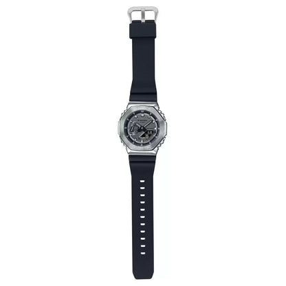 G1159 CASIO | G-SHOCK GM-2100-1ADR Grey Metal Covered Men’s Watch