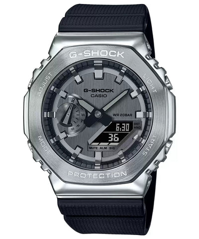 G1159 CASIO | G-SHOCK GM-2100-1ADR Grey Metal Covered Men’s Watch - Buy Now at Sai Creations Watches