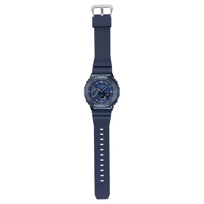 G1162 CASIO | G-SHOCK GM-2100N-2ADR Blue Metal Covered Men’s Watch