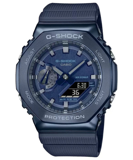 G1162 CASIO | G-SHOCK GM-2100N-2ADR Blue Metal Covered Men’s Watch