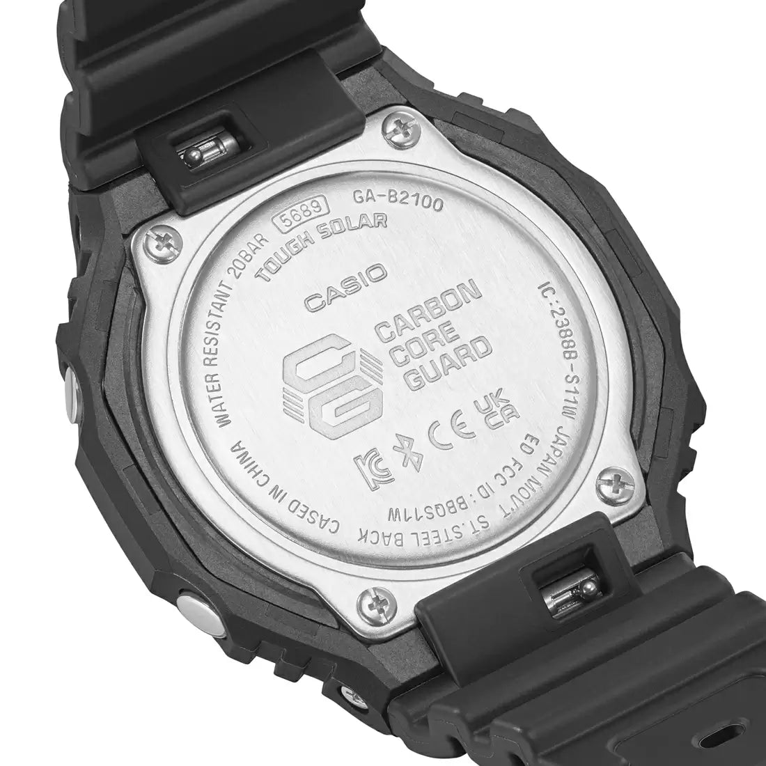 G1242 G-Shock GA-B2100-1A1DR Casio Bluetooth Connect Men's Watch