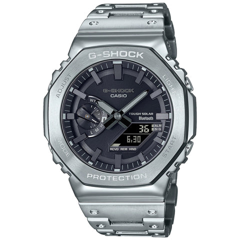 G1270 CASIO | G-SHOCK GM-B2100D-1ADR Silver IP Metal Men’s Watch - Buy Now at Sai Creations Watches