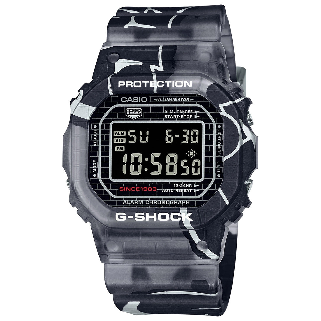 G1295 CASIO | G-SHOCK DW-5000SS-1DR Street Spirit Digital Men’s Watch