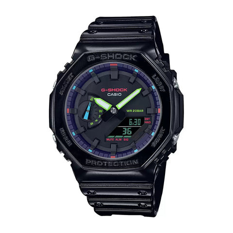 G1367 CASIO | G-Shock GA-2100RGB-1ADR Virtual Rainbow Men's Watch - Buy Now at Sai Creations Watches