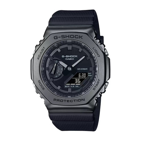 G1371 CASIO | G-Shock GM-2100BB-1ADR Black IP Men's Watch - Buy Now at Sai Creations Watches