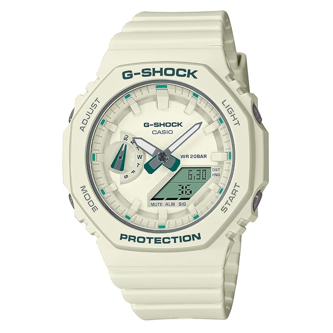 Casio G-SHOCK GMA-S2100GA-7ADR G1377 White Dial Women Watch