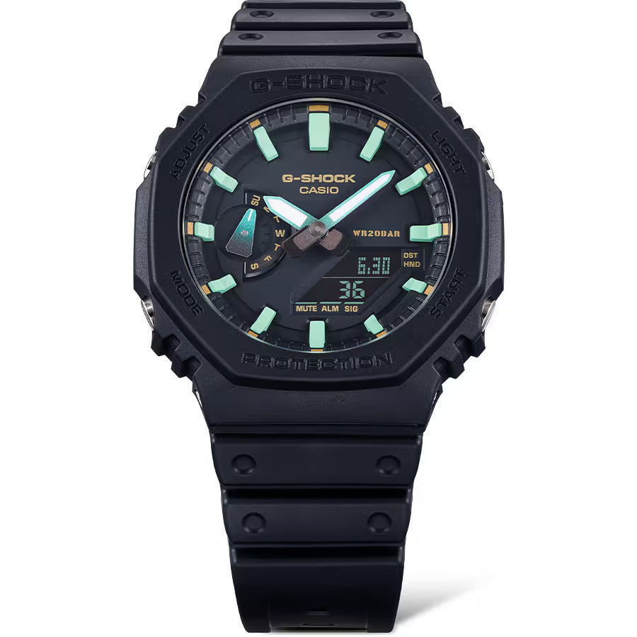 G1388 CASIO | G-Shock GA-2100RC-1ADR Black Watch (Men)