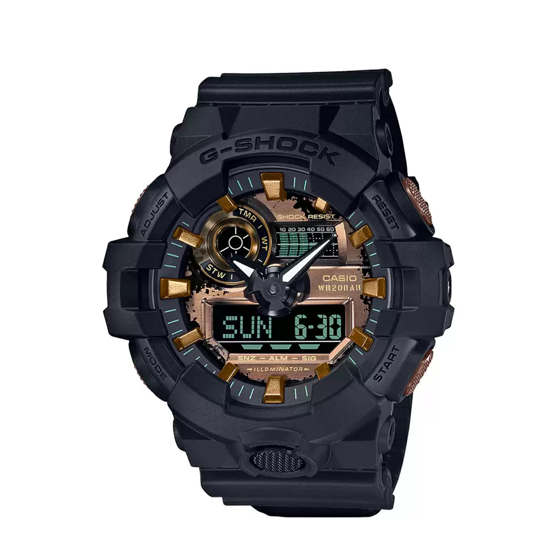 Casio G-SHOCK GA-700RC-1ADR - G1389 Black G-Shock Men's Watch