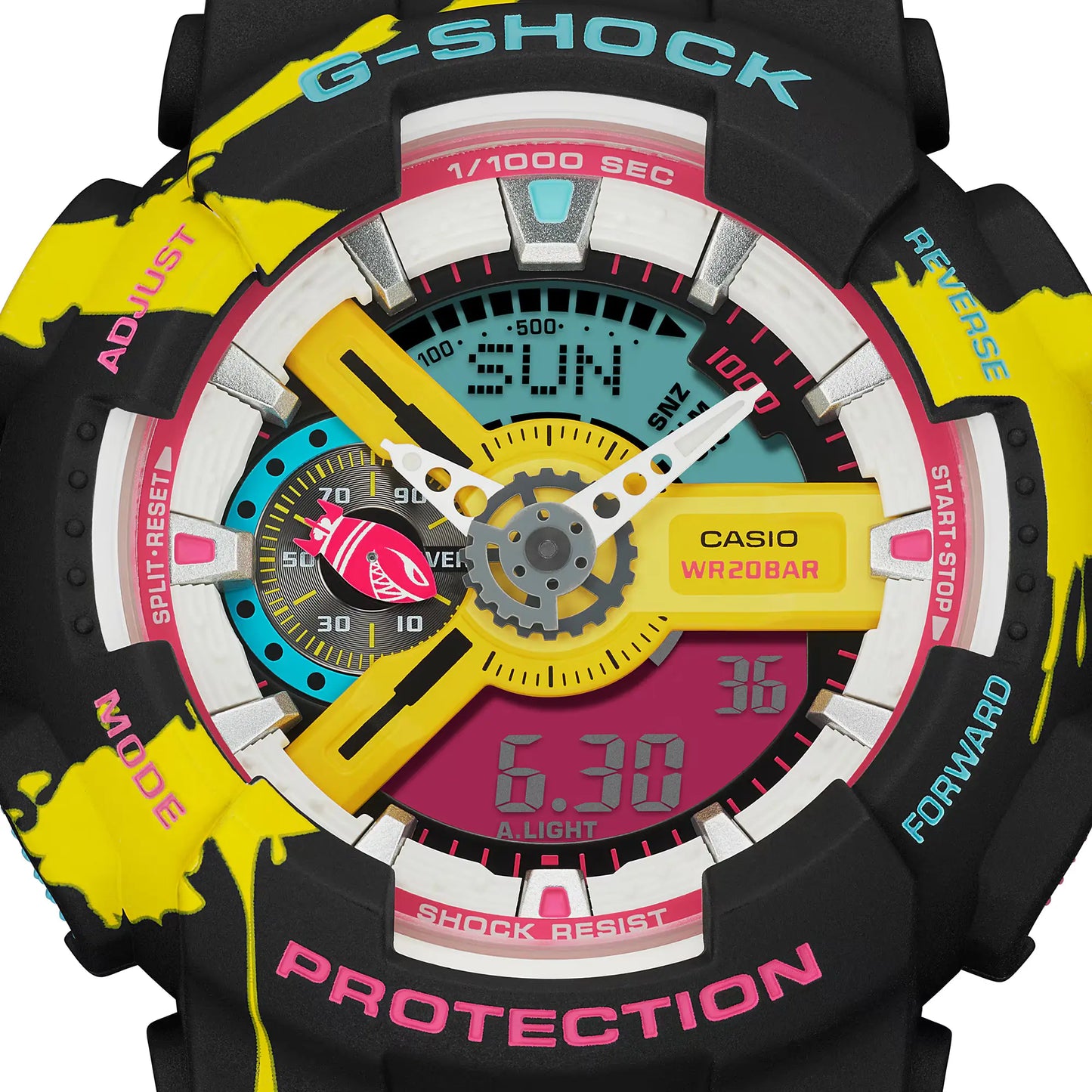 G1482 CASIO | G-Shock GA-110LL-1ADR Multi-Color Dial Watch (Men)