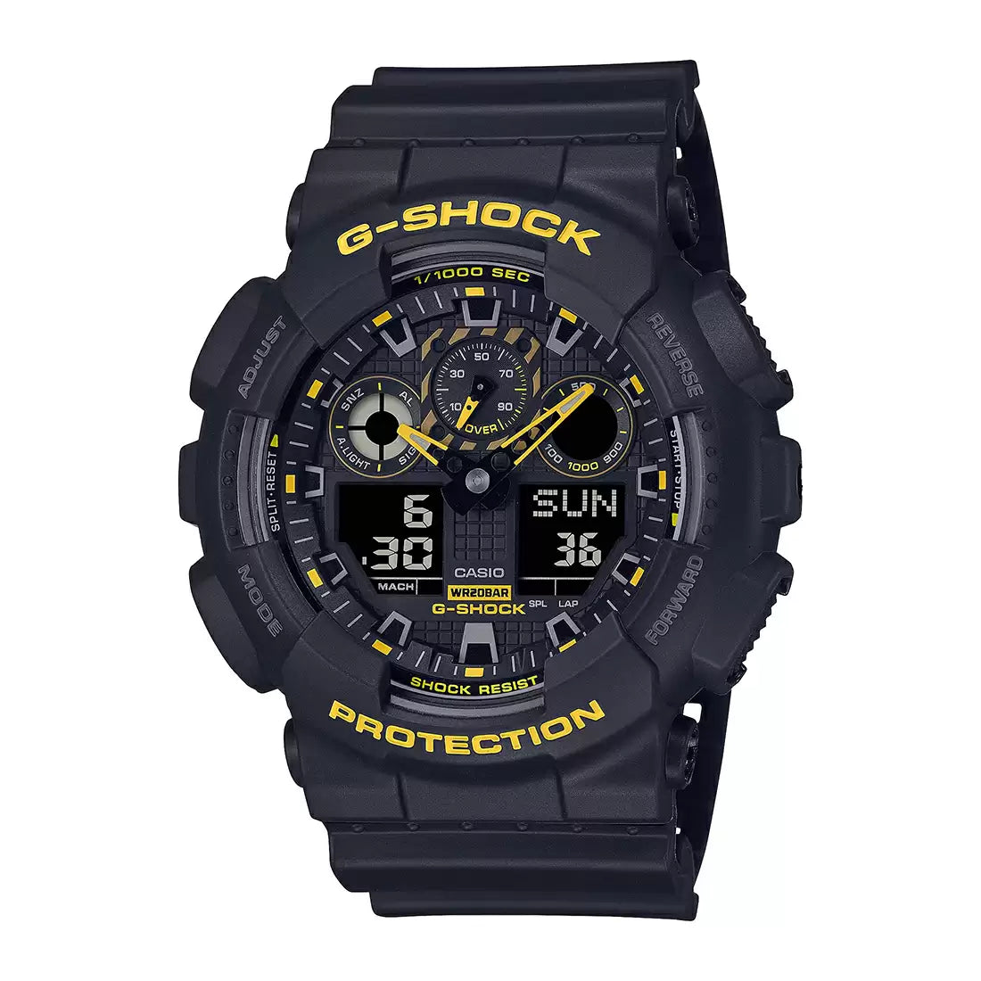 G1486 CASIO | G-Shock GA-100CY-1ADR Black Dial Watch (Men)