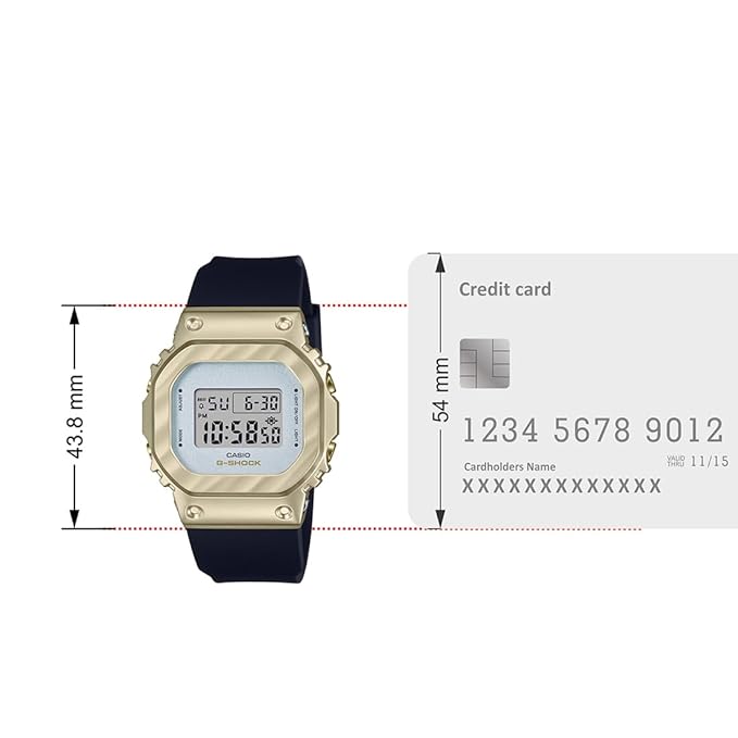 Casio G-SHOCK GM-S5600BC-1DR - G1489 Digital Women Watch
