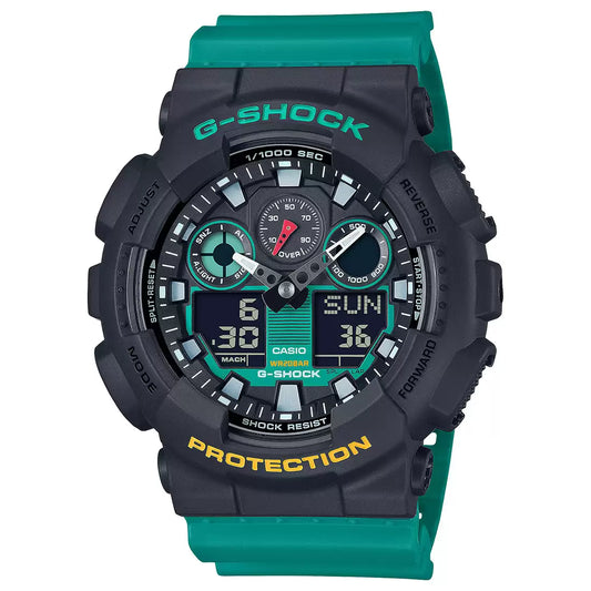 Casio G-SHOCK GA-100MT-1A3DR - G1506 Analog-Men Digital Watch