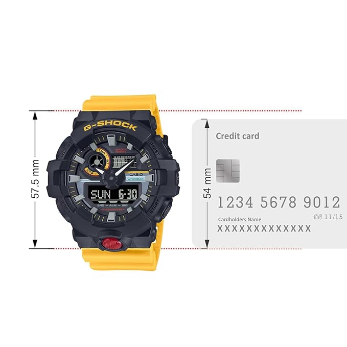 Casio G-SHOCK GA-700MT-1A9DR - G1507 Analog-Digital Men Watch