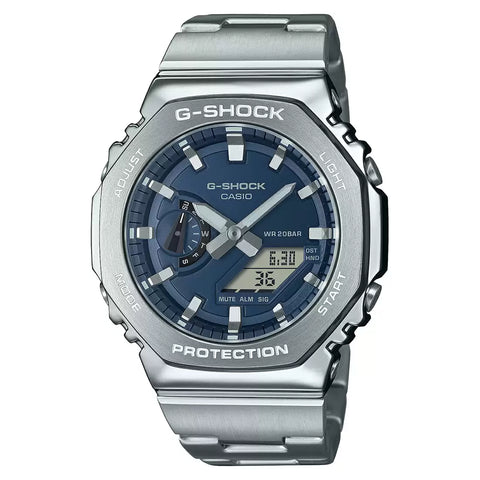 G1614 CASIO | G-SHOCK GM-2110D-2BDR Blue Watch (Men) - Buy Now at Sai Creations Watches