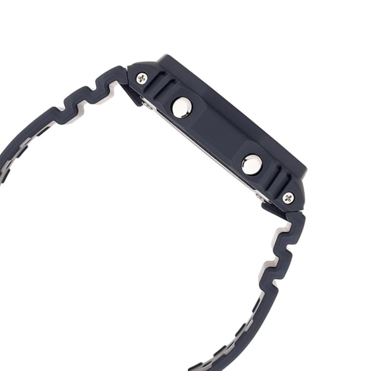 Black metal bracelet on a white background