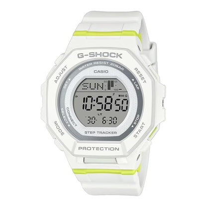 Casio G-Shock Quartz White Dial Digital Resin Women's Watch G1696